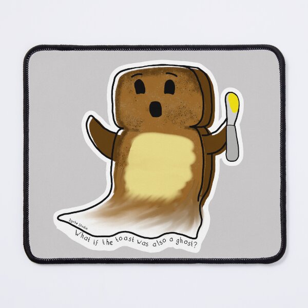 Item preview, Ghost Toast - Cute Ghost Sketch designed and sold by Dyche Studio.