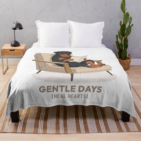 Item preview, Rottweiler Reading Book in Cozy Library Vintage Aesthetic designed and sold by COZY VINTAGE animal.