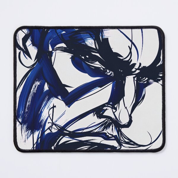 Item preview, Devil - Blue Abstract Art designed and sold by shadow-bloom.