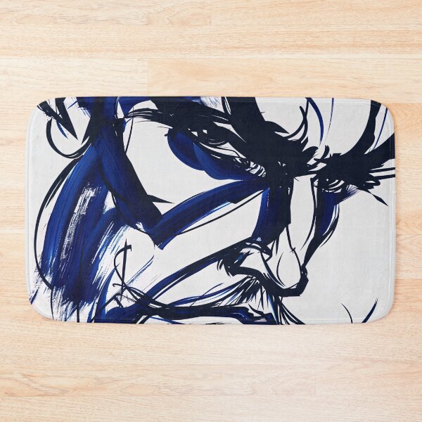 Item preview, Devil - Blue Abstract Art designed and sold by shadow-bloom.