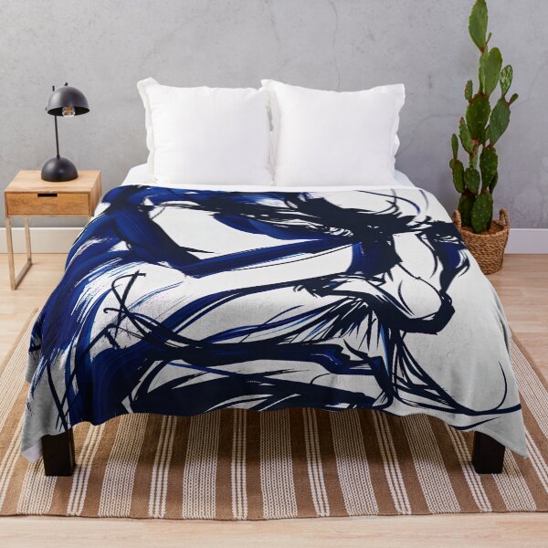 Item preview, Devil - Blue Abstract Art designed and sold by shadow-bloom.