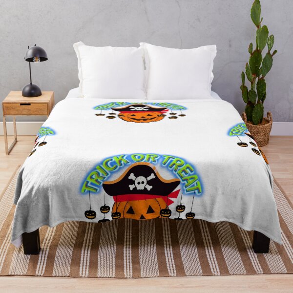Item preview,  Trick or Treat Pirate Pumpkin Halloween Design  designed and sold by Palette _Vibes.