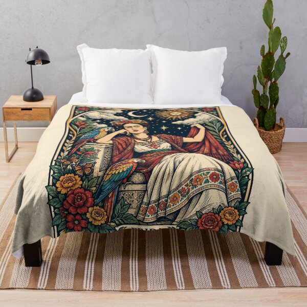 Item preview, Frida Kahlo Celestial Portrait Art Nouveau designed and sold by TeeARTHY.
