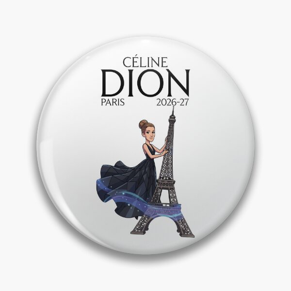 Item preview, Celine Dion Paris 2026 2027 (Black dress version) designed and sold by tigrootiger.