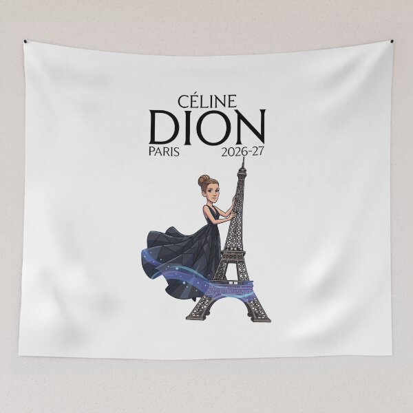 Item preview, Celine Dion Paris 2026 2027 (Black dress version) designed and sold by tigrootiger.
