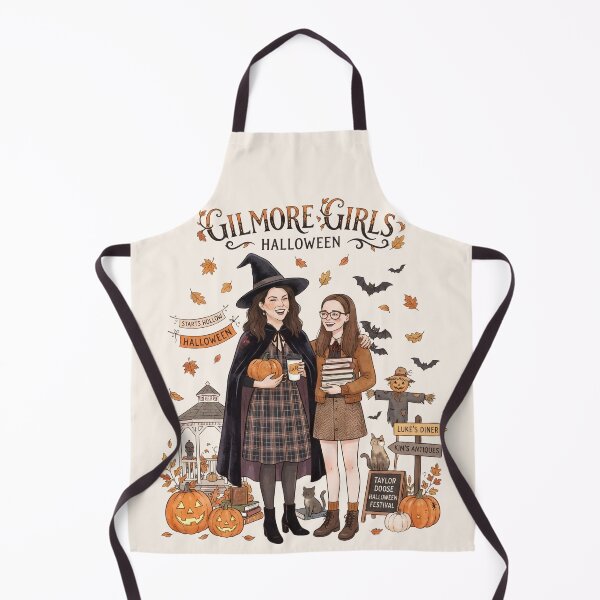 Aperçu de l'œuvre Halloween à Stars Hollow créée et vendue par COFFEEWITHARTS.