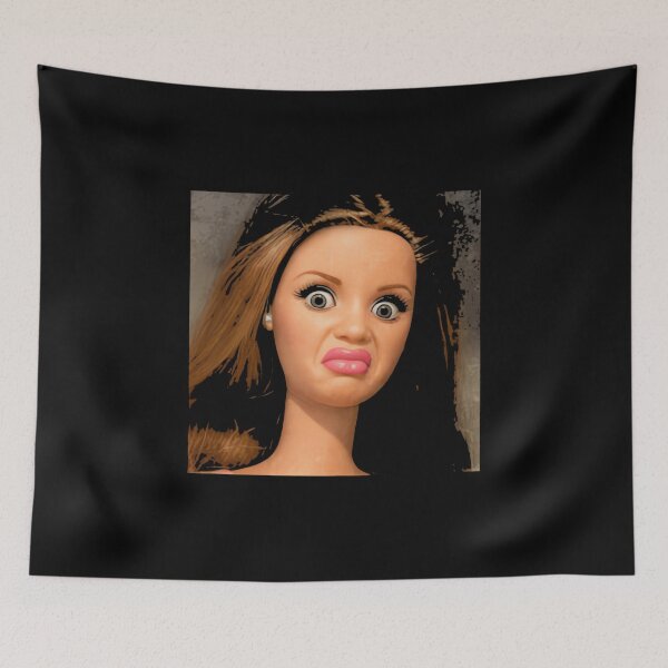 Item preview, STANK FACE DOLL GIRL FUNNY MEME designed and sold by MythHoof.