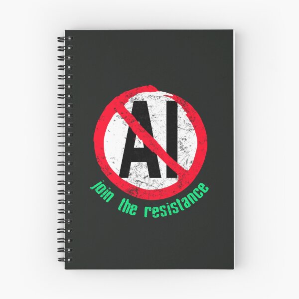 Item preview, STOP AI - Join the Resistance designed and sold by Frank J. Art.