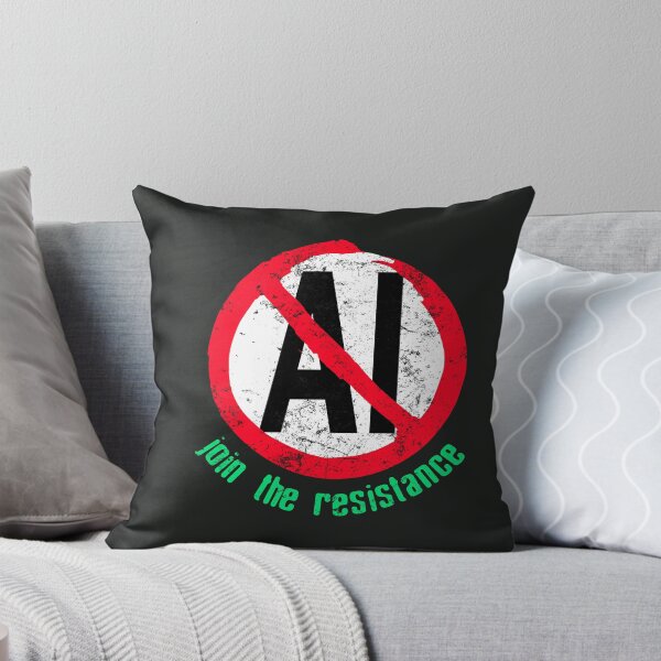 Item preview, STOP AI - Join the Resistance designed and sold by Frank J. Art.