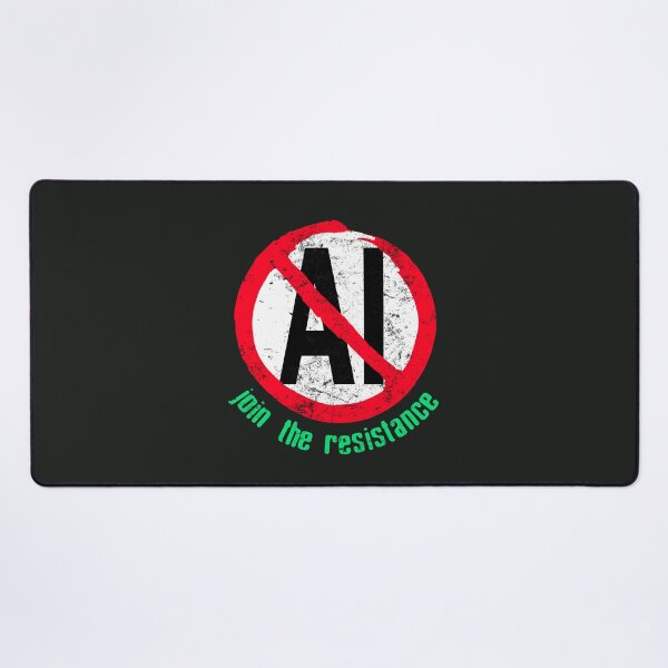 Item preview, STOP AI - Join the Resistance designed and sold by Frank J. Art.