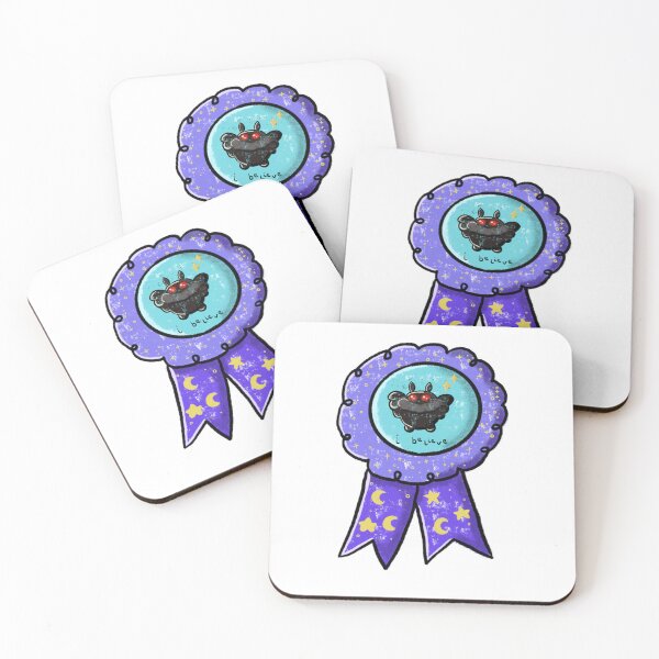 Item preview, I believe in Mothman Rosette designed and sold by Guggies World.