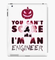 Ingenieur Kürbis Halloween Geschenk Geschenkidee iPad-Hülle & Skin