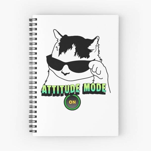 Item preview, Attitude Mode On Cat With Sunglasses, Stylish Cool Cat Design designed and sold by Palette _Vibes.