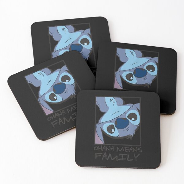 Item preview, Lilo Stitch Ohana Means Family Stitch Panel Box designed and sold by junglecolor.