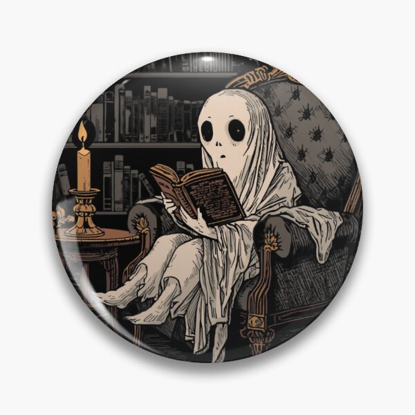 Item preview, Spooky Bookworm Haunted Reading designed and sold by ChicTrendz.