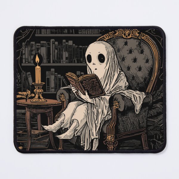Item preview, Spooky Bookworm Haunted Reading designed and sold by ChicTrendz.