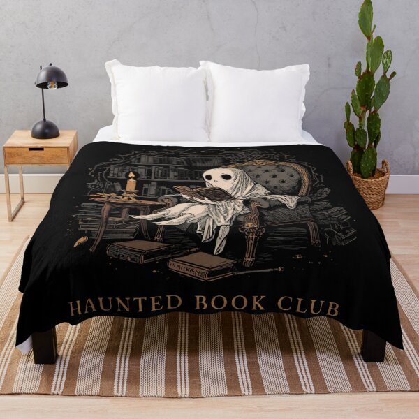 Item preview, Spooky Bookworm Haunted Reading designed and sold by ChicTrendz.