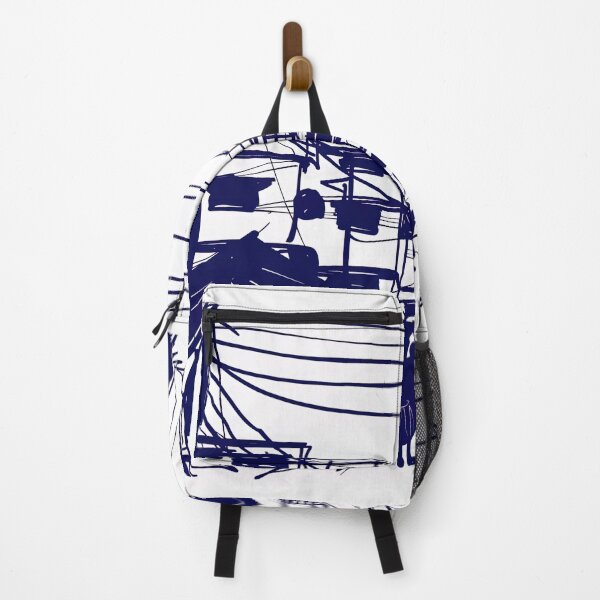 Item preview, Dhaka, Bangladesh - Blue Abstract Art designed and sold by shadow-bloom.
