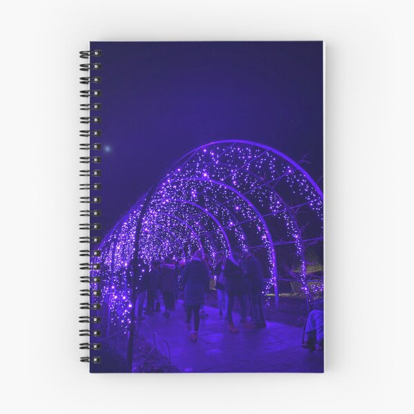 Item preview, Purple Christmas Light Tunnel – RHS Wisley Glow designed and sold by ThatSurreyLife.