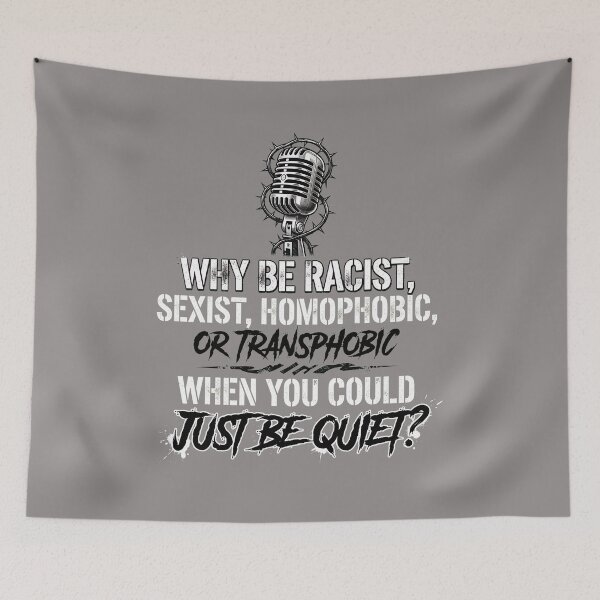 Item preview, Be Quiet Statement Text-25 designed and sold by JaggerButts.