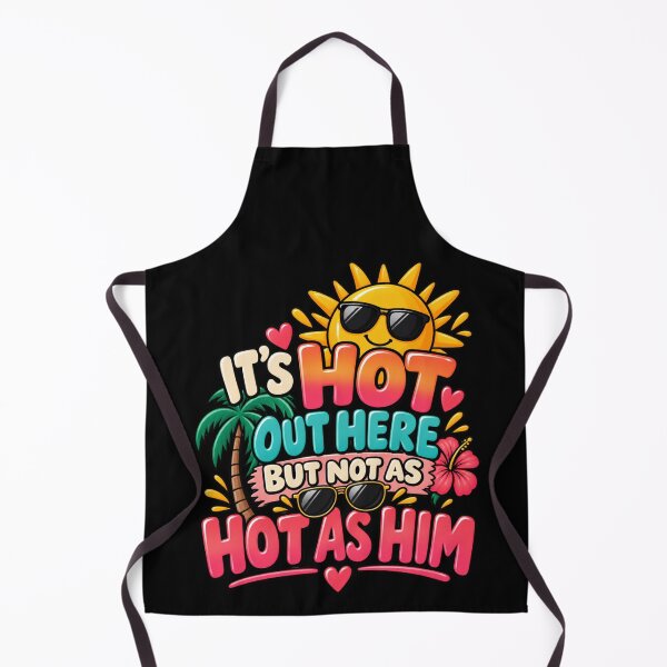 Item preview, It's Almost As Hot As My Husband Out Here for Wife Funny Marriage Quote designed and sold by DarkRelicStudio.