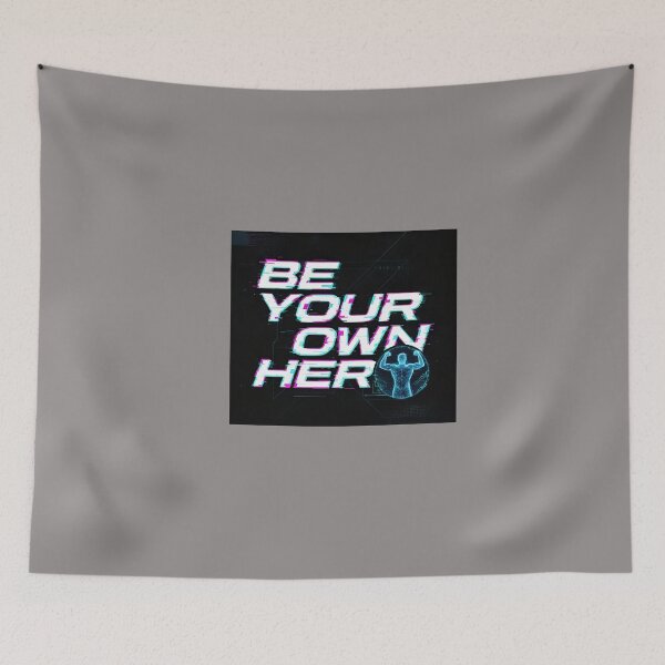 Item preview, Be Your Own Hero Grunge Motivational Gym-62 designed and sold by JaggerButts.