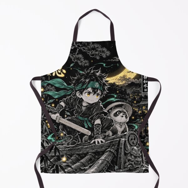 Item preview, Little Shinobi - Chibi Ninja & Moon Anime Manga designed and sold by WUSCHELWORKS.