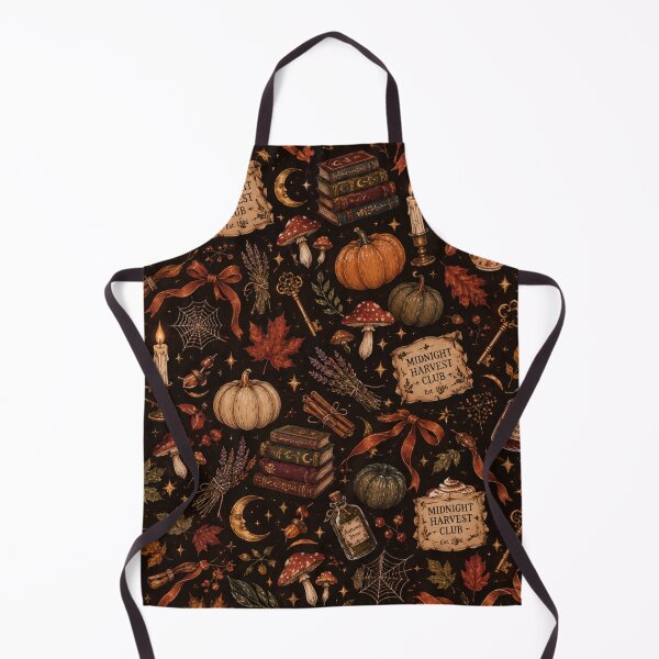 Item preview, Midnight Harvest Club Dark Academia Autumn Magic Pattern designed and sold by NinaVibeStudio.