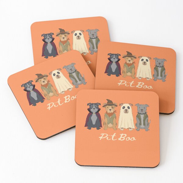Item preview, Pit Boo Spooky Pitbull Crew Halloween Wordplay designed and sold by FreshVibe Prints.