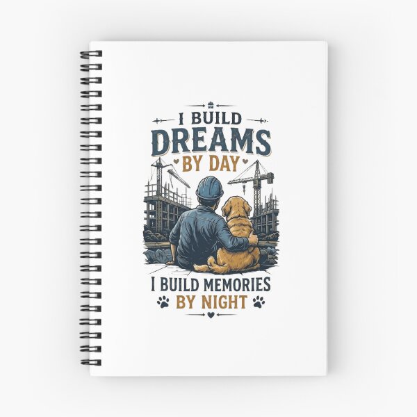 Item preview, Construction Worker Dog Lover Quote designed and sold by GiggleInkTees.