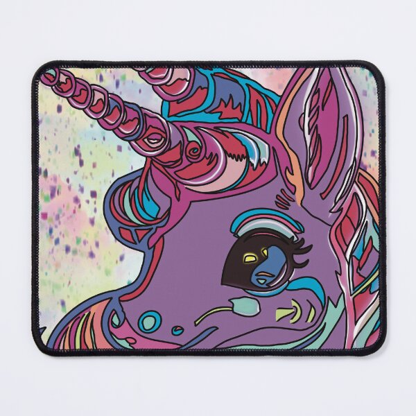 Item preview, Rainbow Unicorn Illustration - Colorful Pastel Fantasy Design designed and sold by chuckletuckle.