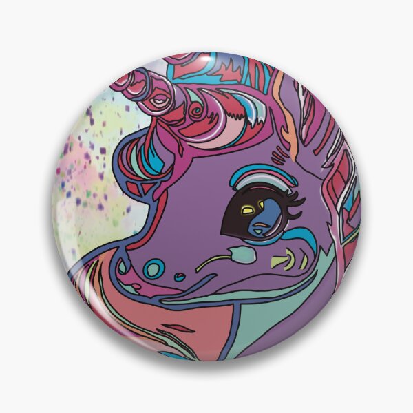 Item preview, Rainbow Unicorn Illustration - Colorful Pastel Fantasy Design designed and sold by chuckletuckle.