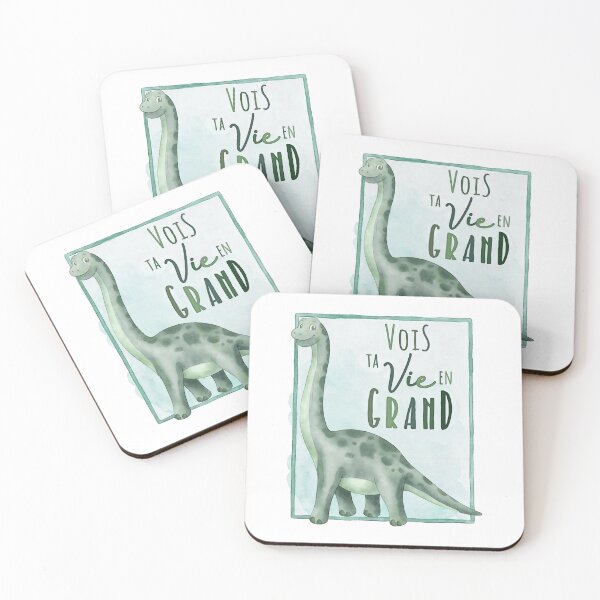 Item preview, Positive Dino: The Brachiosaurus / Inspirational quote: See the big picture V2 designed and sold by Audrey Janvier | AJD.