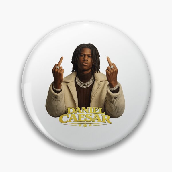 Artikelvorschau, Daniel Caesar zeigt den Mittelfinger entworfen und verkauft von NiremmeeArt.
