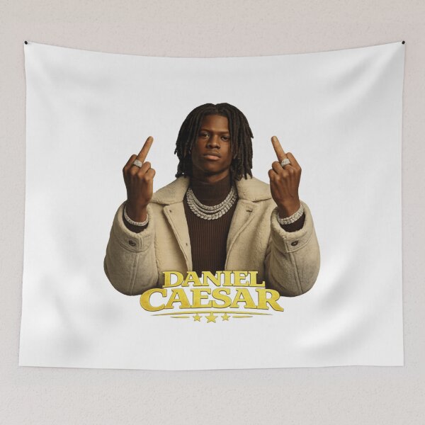 Item preview, Daniel Caesar Flipping The Bird designed and sold by NiremmeeArt.