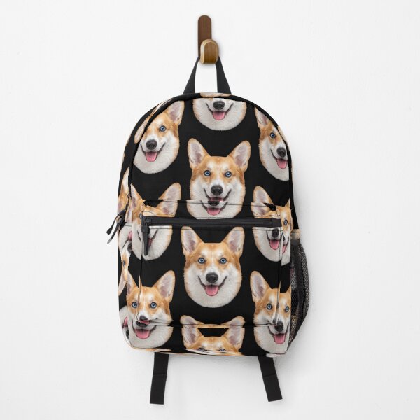 Item preview, Corgi Dog Face Blue Eyes Smiling Puppy Dog Art designed and sold by cabana.space.