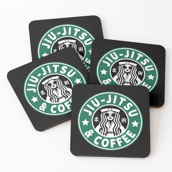 Item preview, Jiu Jitsu And Coffee designed and sold by Gozalla.
