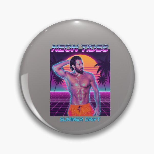 Artikelvorschau, Beach Physique Actor Portrait Orange Trunks-86 entworfen und verkauft von MazenyMink.