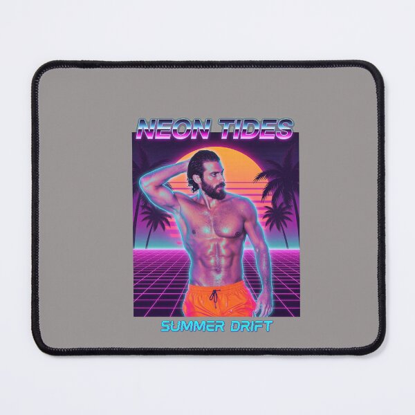 Item preview, Beach Physique Actor Portrait Orange Trunks-86 designed and sold by MazenyMink.