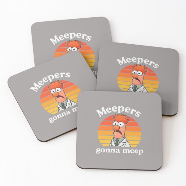 Item preview, Beaker Meepers Gonna Meep Retro Sunset-76 designed and sold by MazenyMink.