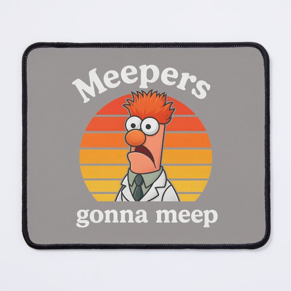 Item preview, Beaker Meepers Gonna Meep Retro Sunset-76 designed and sold by MazenyMink.
