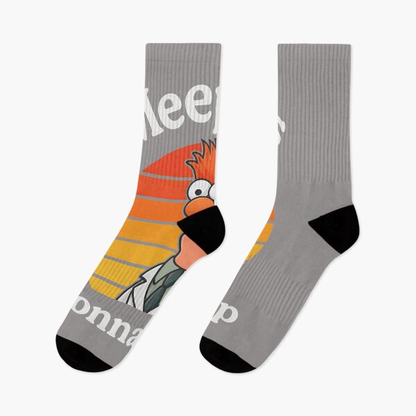 Aperçu de l'œuvre Beaker Meepers Gonna Meep Retro Sunset-76 créée et vendue par MazenyMink.