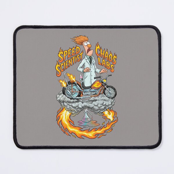 Item preview, Beaker on Fire Motorcycle Lab Chaos-24 designed and sold by MazenyMink.