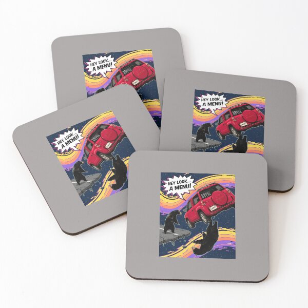 Item preview, Bear Menu Retro Sunset Look-9 designed and sold by MazenyMink.