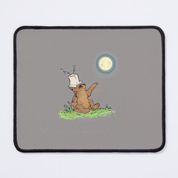 Item preview, Bear With Antenna Hat Moon Gaze Tee-23 designed and sold by MazenyMink.