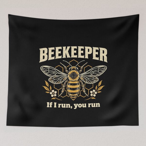 Item preview, Beekeeper If I Run You Run Funny designed and sold by tmerchtrends.