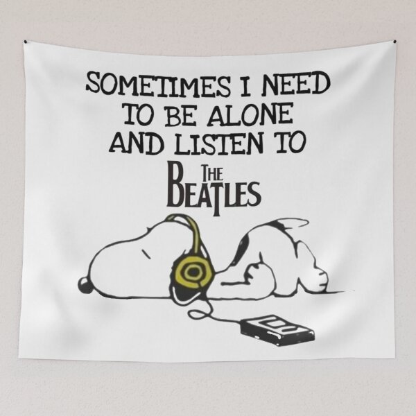 Item preview, Snoopy's Beatles Vibe designed and sold by COFFEEWITHARTS.
