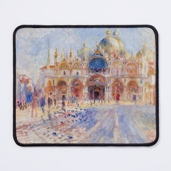 Item preview, The Piazza San Marco, Venice-Pierre-Auguste Renoir designed and sold by LumiereSasha.