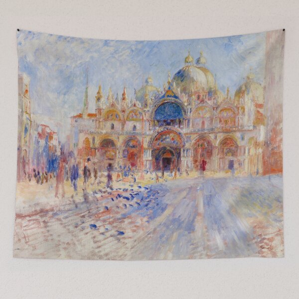 Item preview, The Piazza San Marco, Venice-Pierre-Auguste Renoir designed and sold by LumiereSasha.