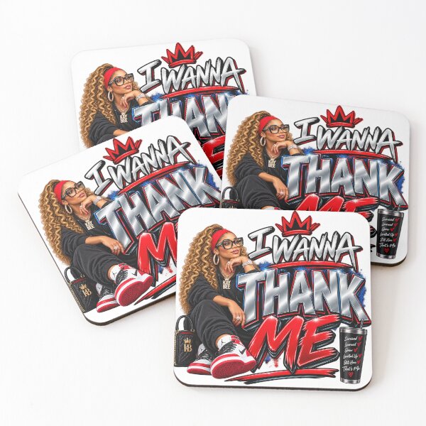 Item preview, I Wanna Thank Me – Self Appreciation & Boss Energy designed and sold by KBOX CULTURE WEAR.